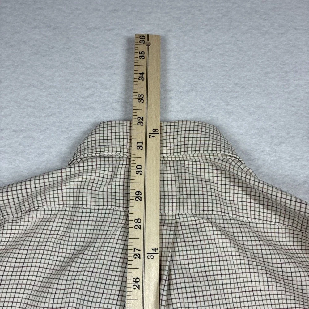 Ralph Lauren Polo Pony Men's‎ Classic Fit Button Down Long Sleeve Micro Check XL